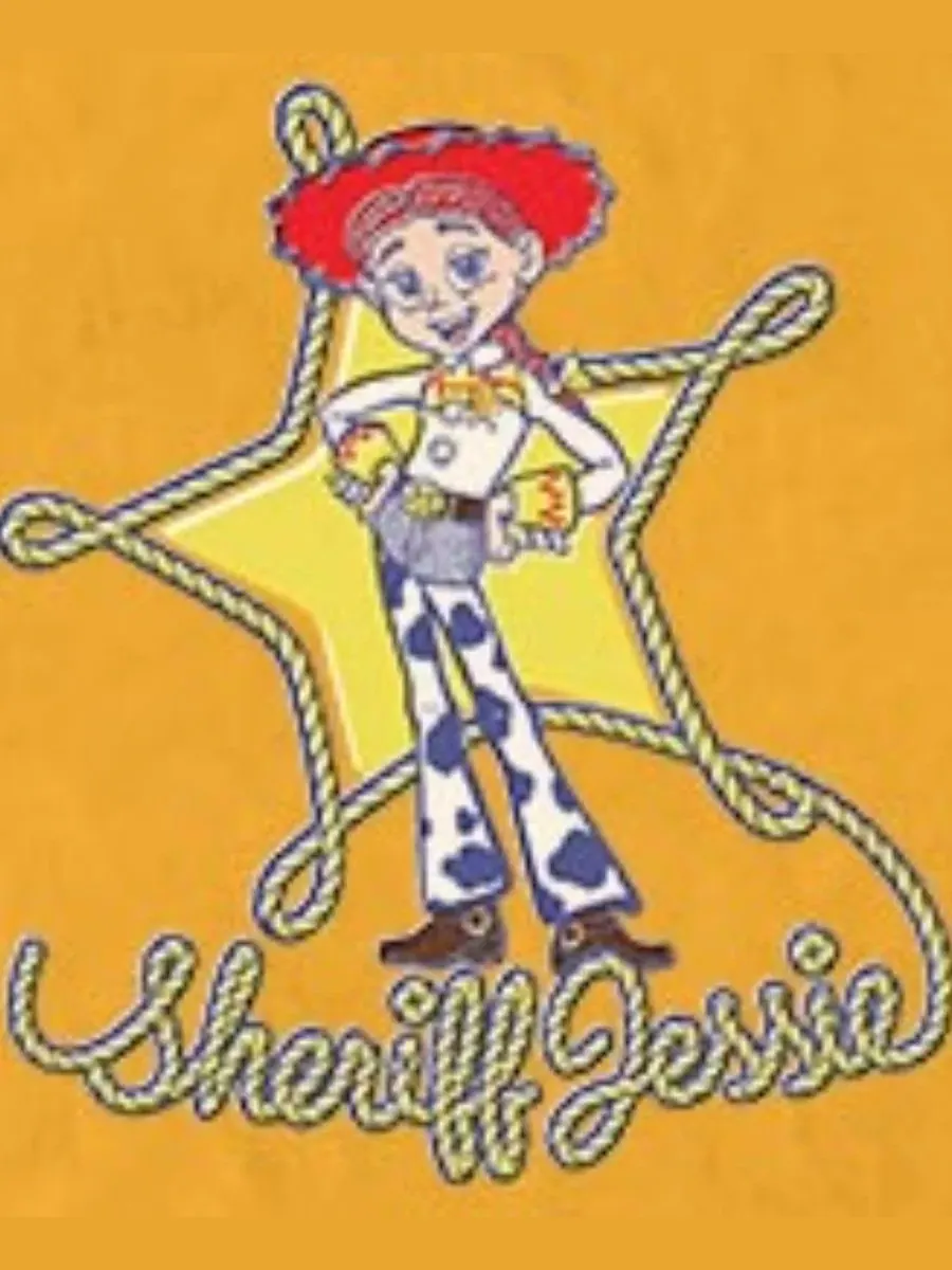 Футболка с принтом Toy Story Jessie Sheriff Graphic Fifth Sun — изображение 3 из 3, золото