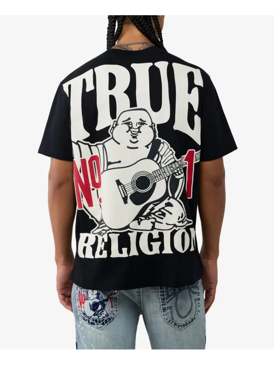 Футболка с принтом Buddha Logo True Religion