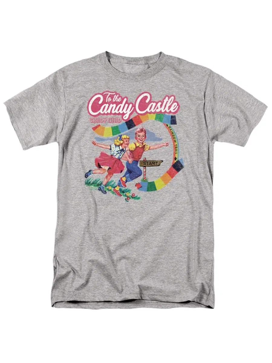 Футболка Candy Land To The Candy Castle Logovision — изображение 1 из 3, приглушенный