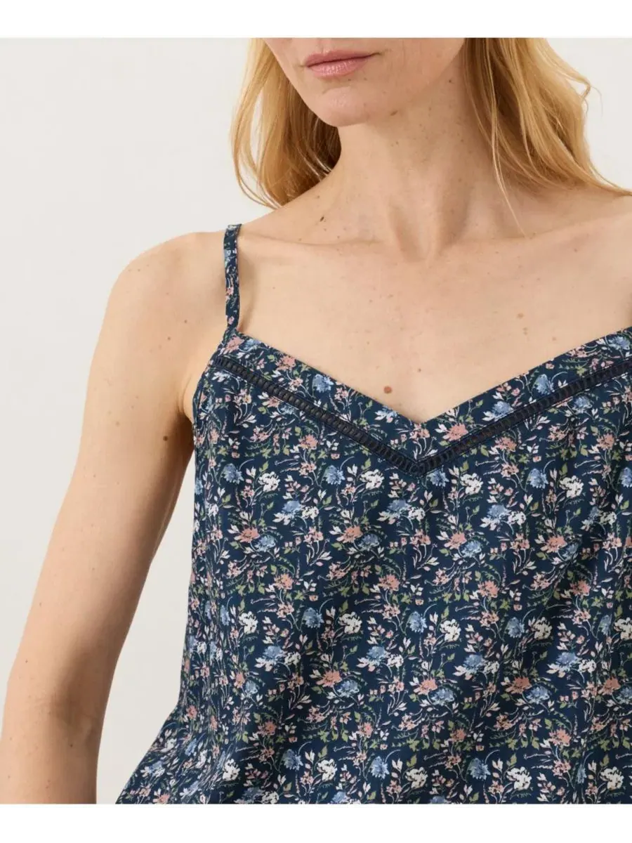 Женский топ для сна из органического хлопка Breezy Sleep Cami Pact, Ditsy Dayspring — изображение 5 из 5