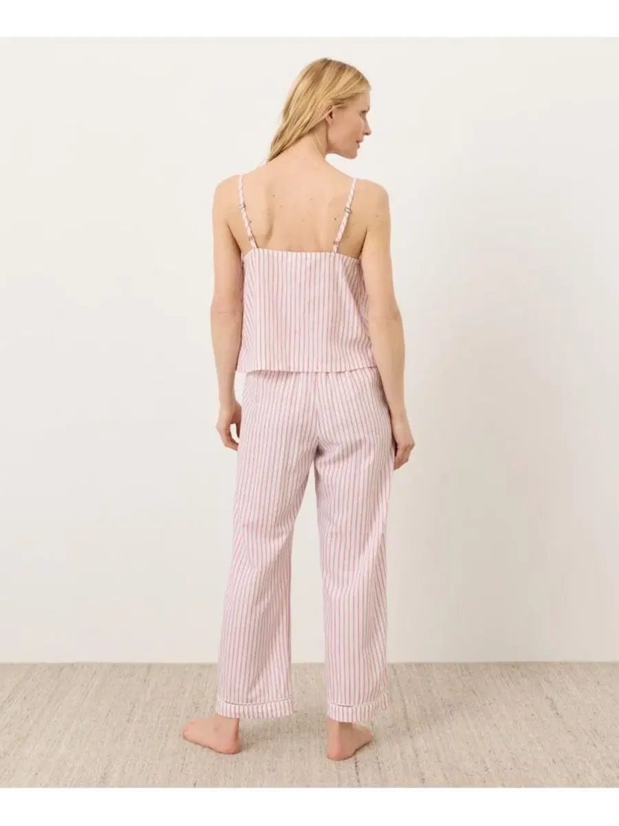Спальный топ-комбидресс из органического хлопка Breezy Sleep Cami Pact, Dayspring Stripe — изображение 5 из 5