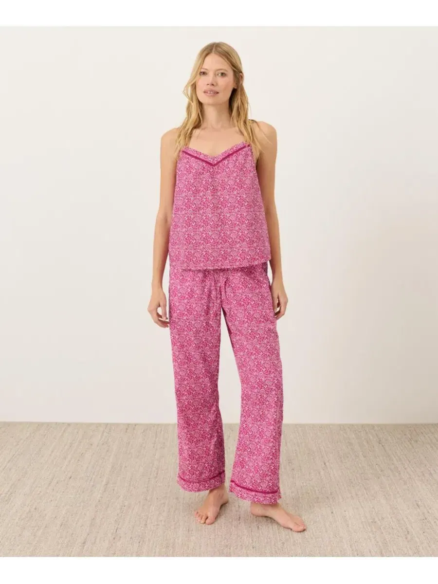 Женский топ для сна из органического хлопка Breezy Sleep Cami Pact — изображение 2 из 5, розовый