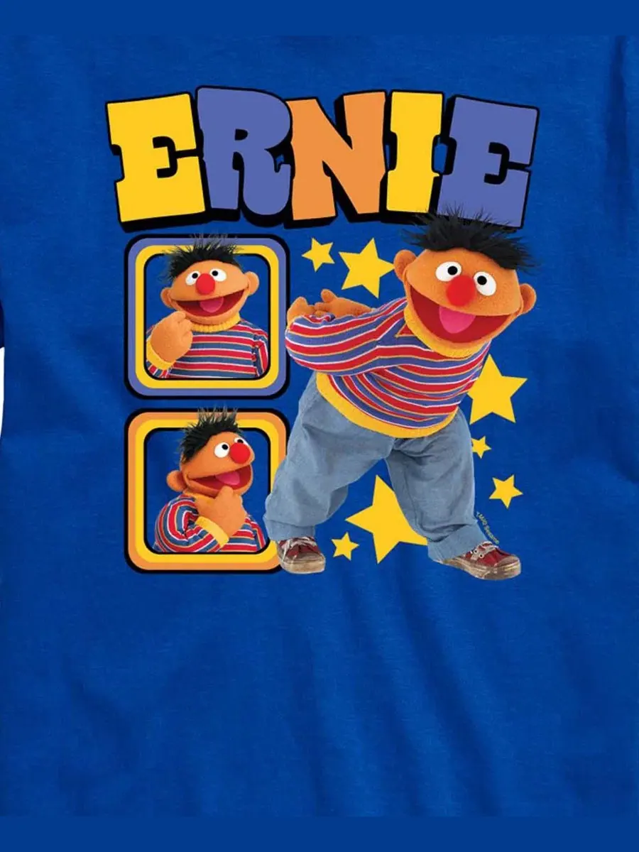 Футболка с коротким рукавом Ernie Photos AIRWAVES — изображение 3 из 3, синий
