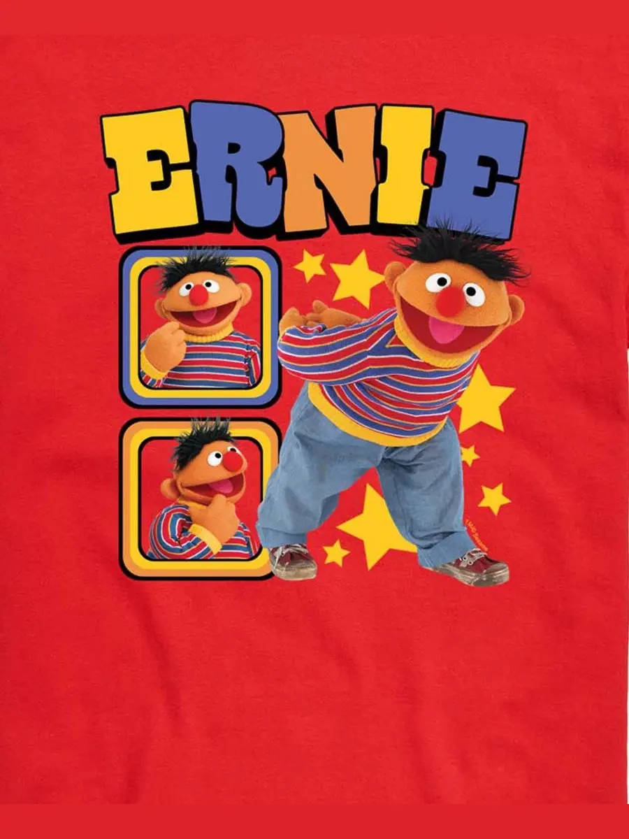 Футболка с коротким рукавом Ernie Photos AIRWAVES — изображение 3 из 3, красный