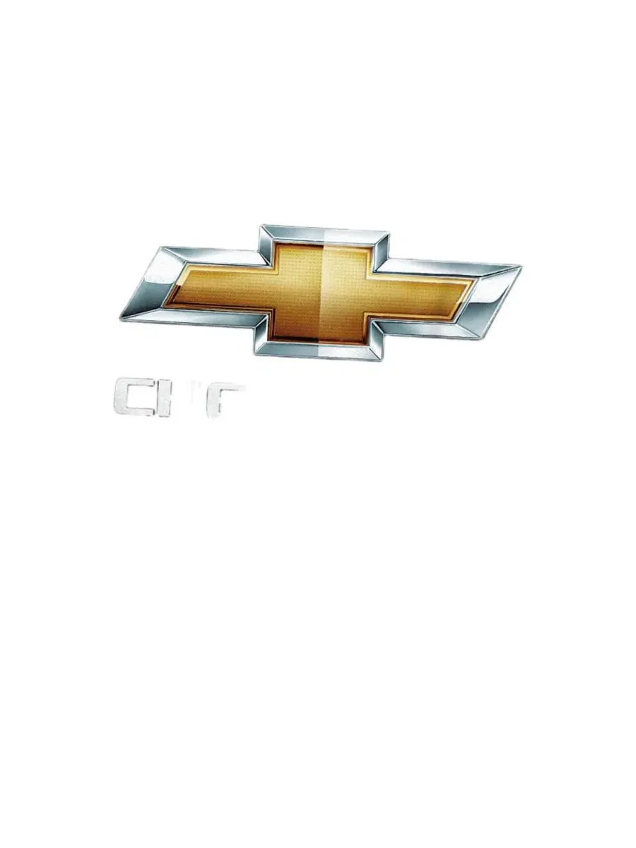 Футболка с принтом Chevrolet Chevy Bowtie Stacked Corvette — изображение 2 из 3, черный