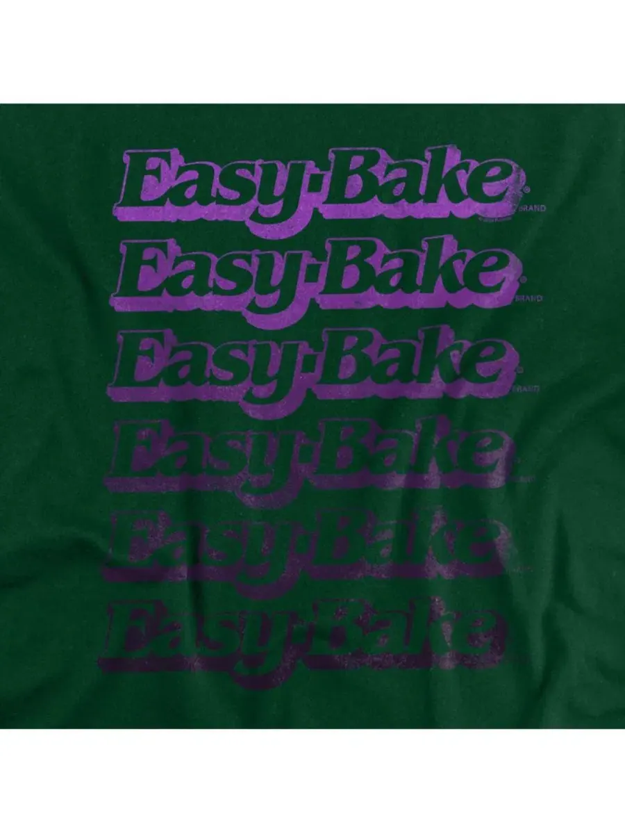 Футболка с длинным рукавом Easy Bake Oven Faded Logovision — изображение 3 из 3, зеленый