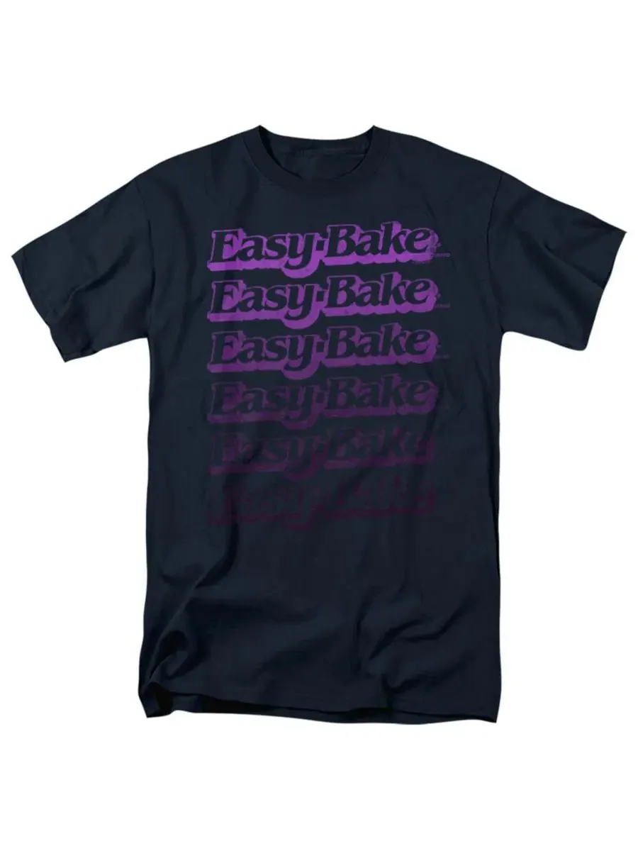 Футболка с принтом Easy Bake Oven Logovision — синий