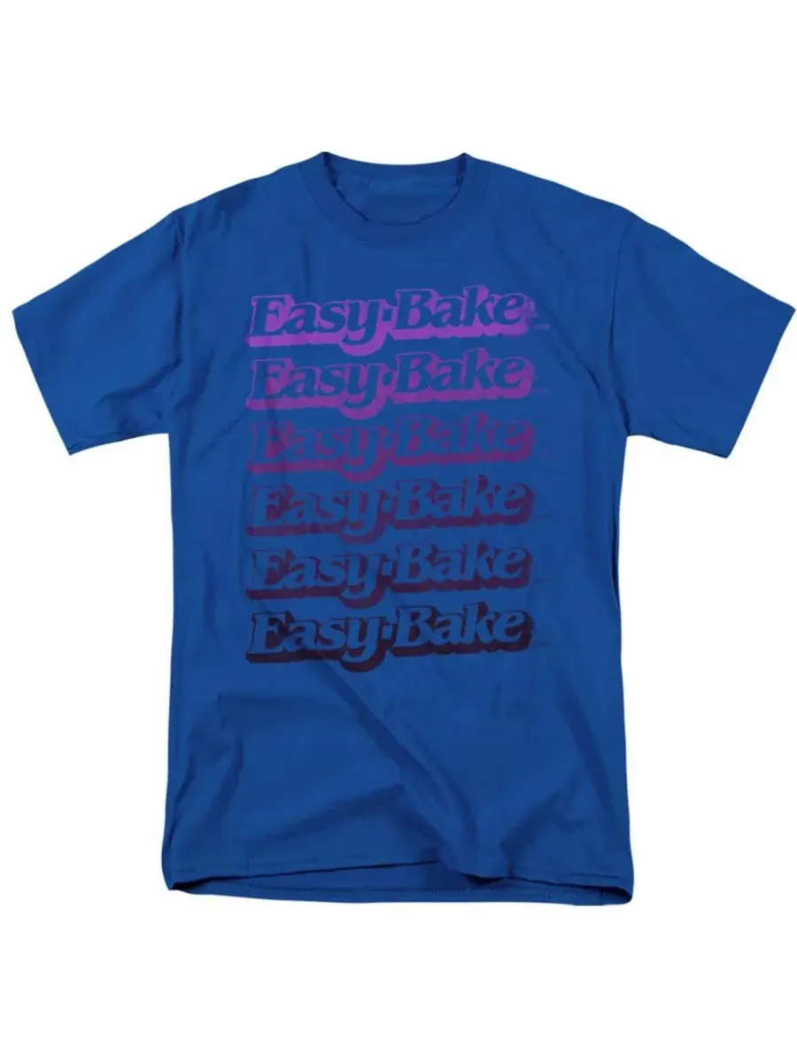 Футболка с принтом Easy Bake Oven Logovision — изображение 1 из 3, королевский