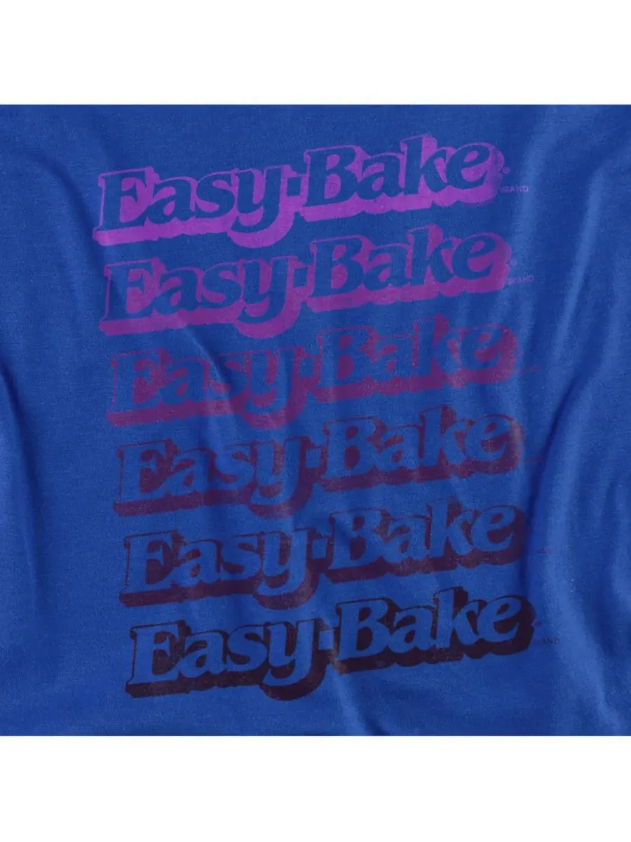 Футболка с принтом Easy Bake Oven Logovision — изображение 2 из 3, королевский