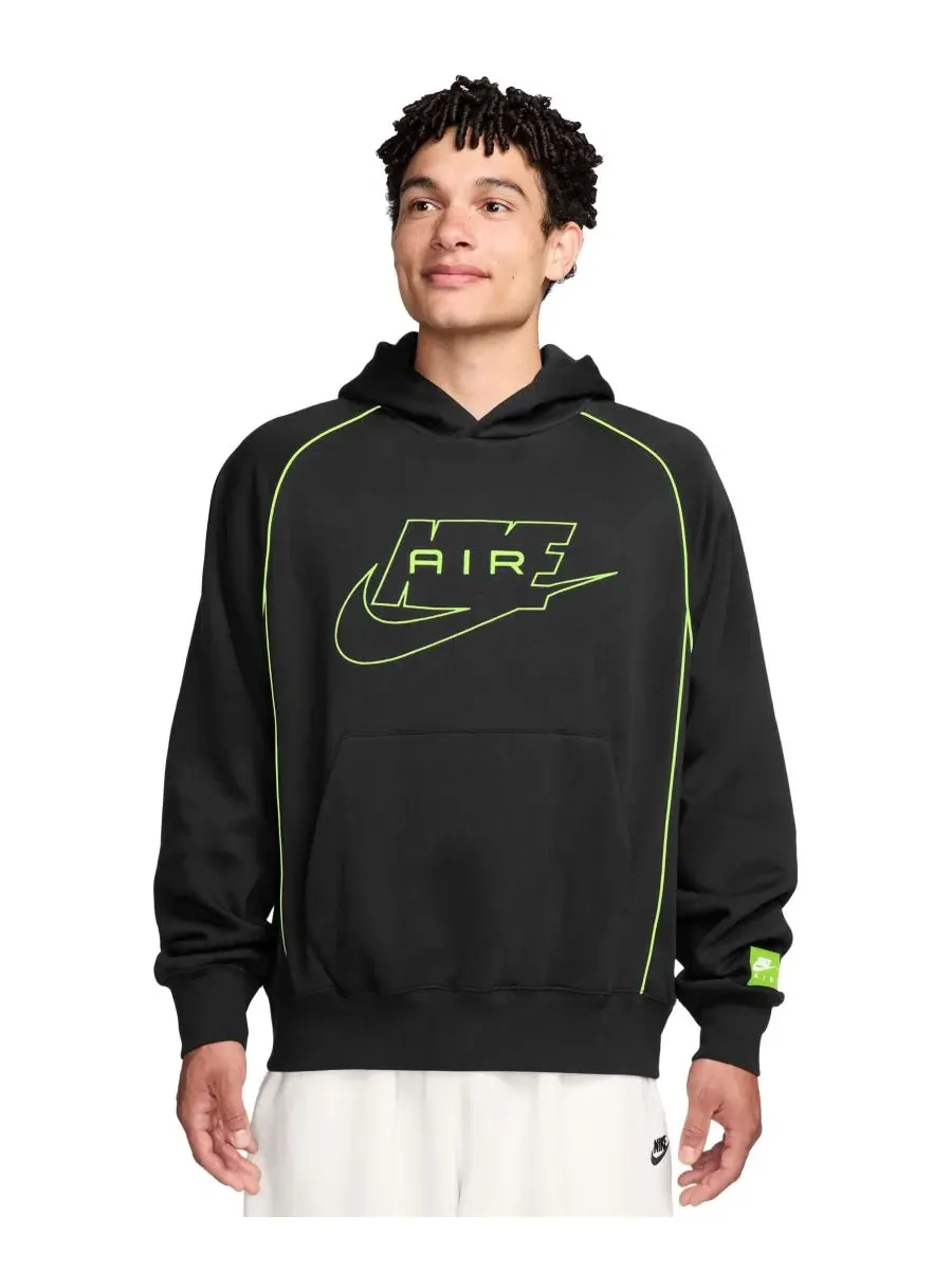 Худи Nike Air с капюшоном свободного кроя — изображение 1 из 3, черный