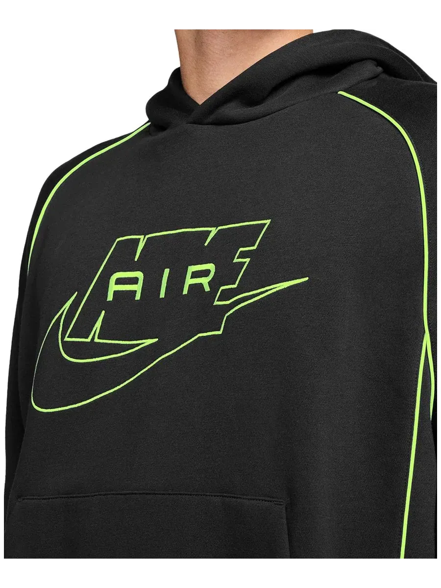 Худи Nike Air с капюшоном свободного кроя — изображение 2 из 3, черный