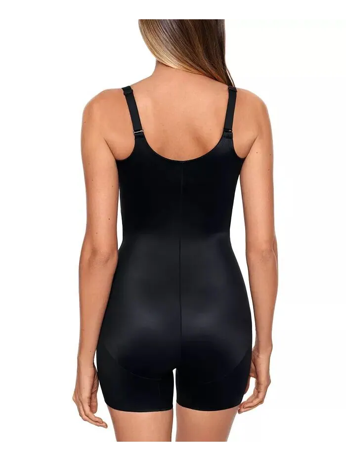 Женская подтяжка живота Extra Firm Wear Your Own Bra Mid Thigh Shaper 2412 Miraclesuit — изображение 2 из 3, черный
