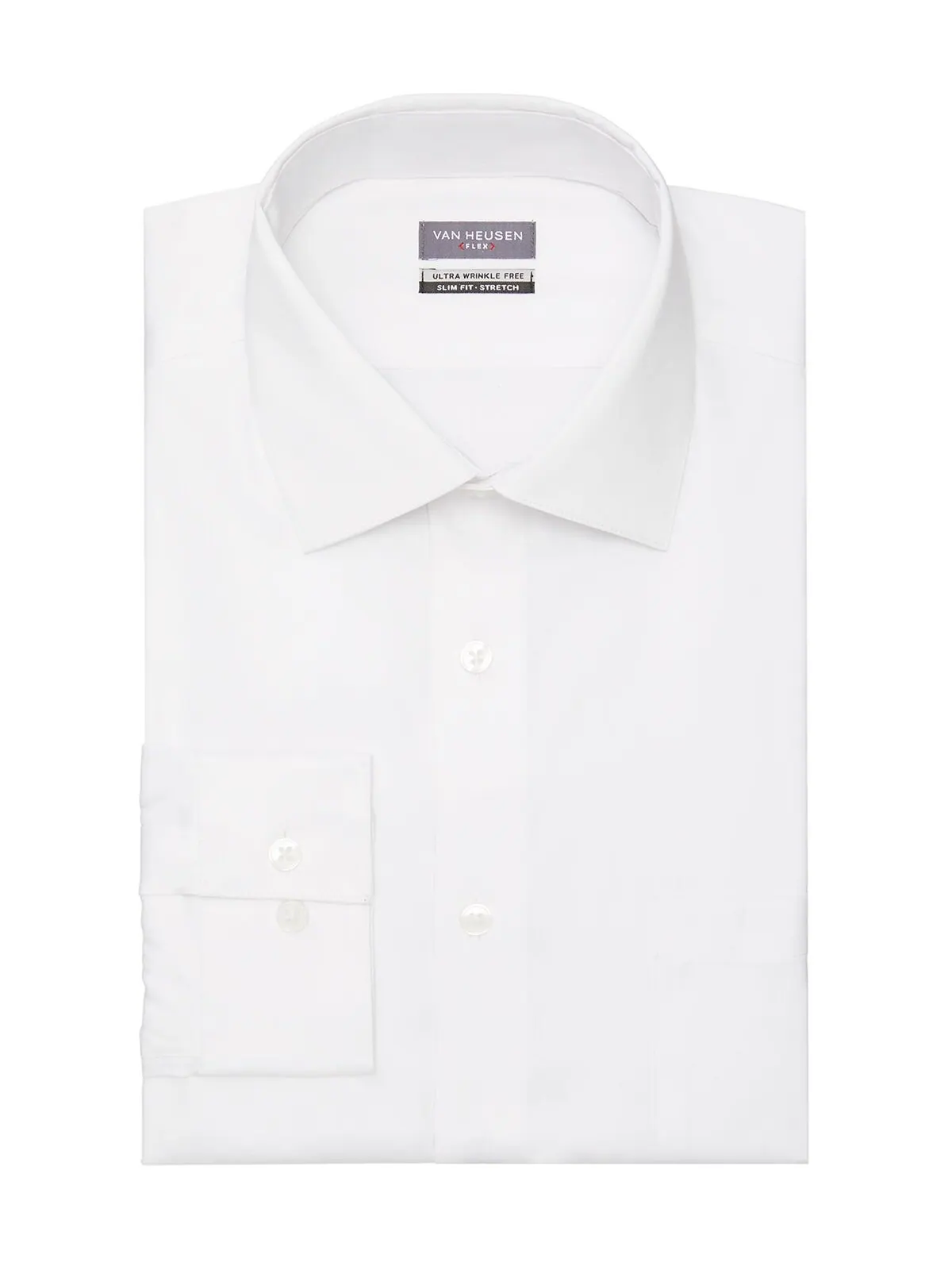Мужская классическая рубашка slim fit с гибким воротником Van Heusen