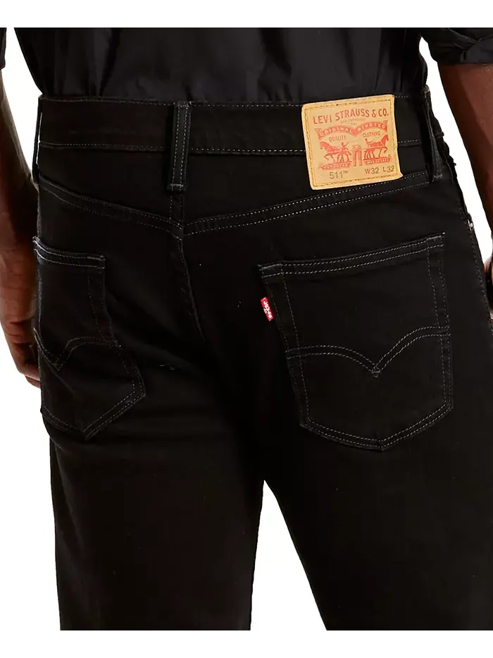 Levi’s Мужские джинсы 511 Flex Slim Fit Levi's — изображение 6 из 8, черный