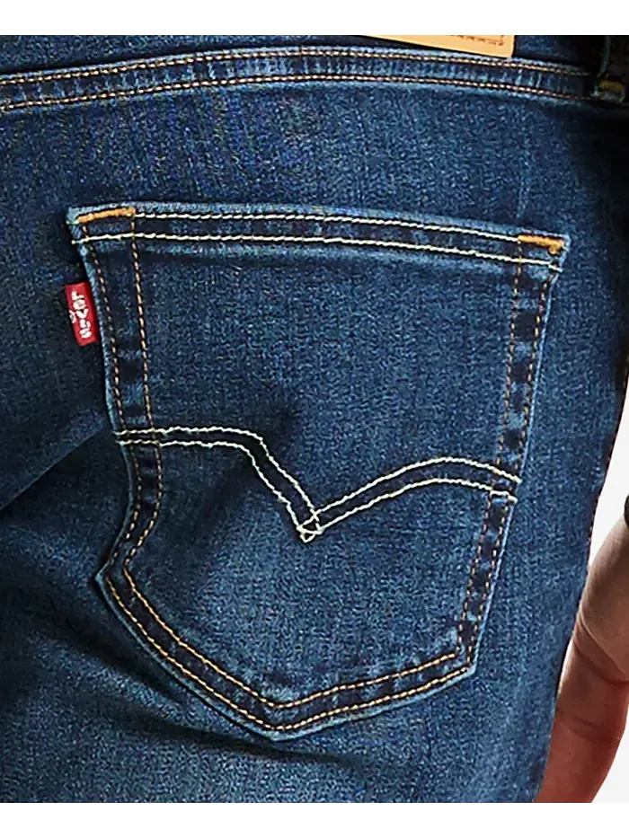 Мужские джинсы Levi's 511 Flex Slim Fit — изображение 5 из 8, панда