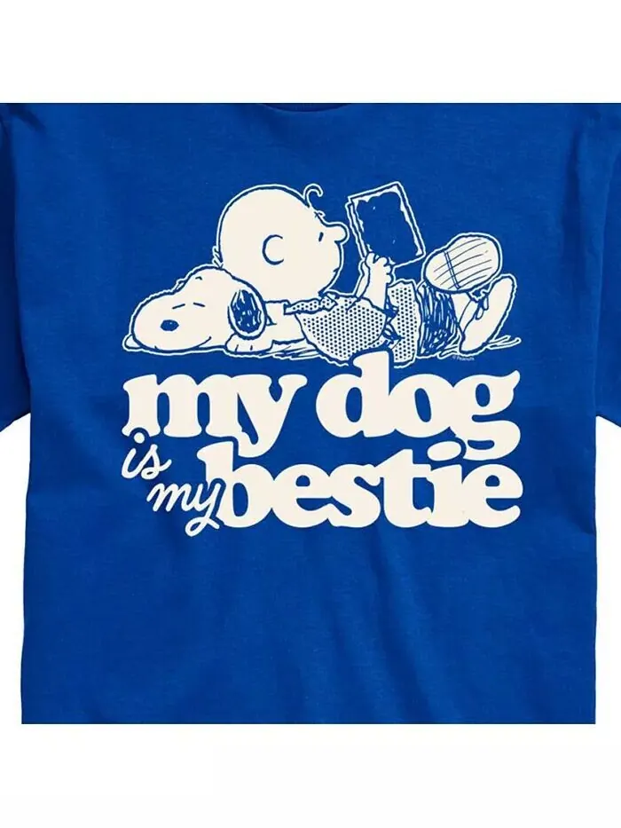 Мужская футболка с коротким рукавом Hybrid Apparel Peanuts Dog AIRWAVES — изображение 5 из 8, зеленый