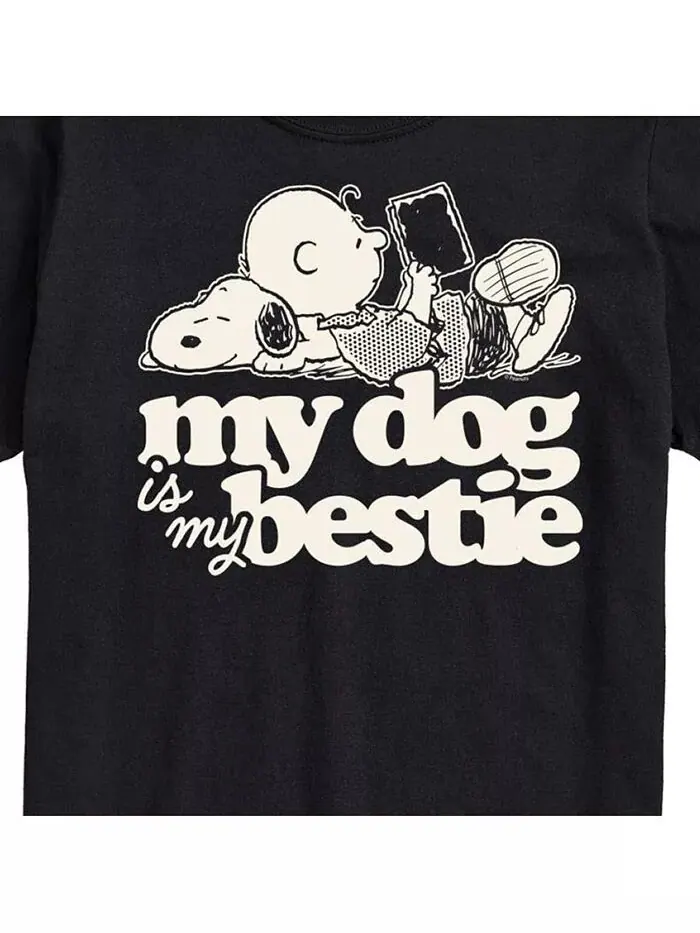 Мужская футболка с коротким рукавом Hybrid Apparel Peanuts Dog AIRWAVES — изображение 7 из 8, зеленый
