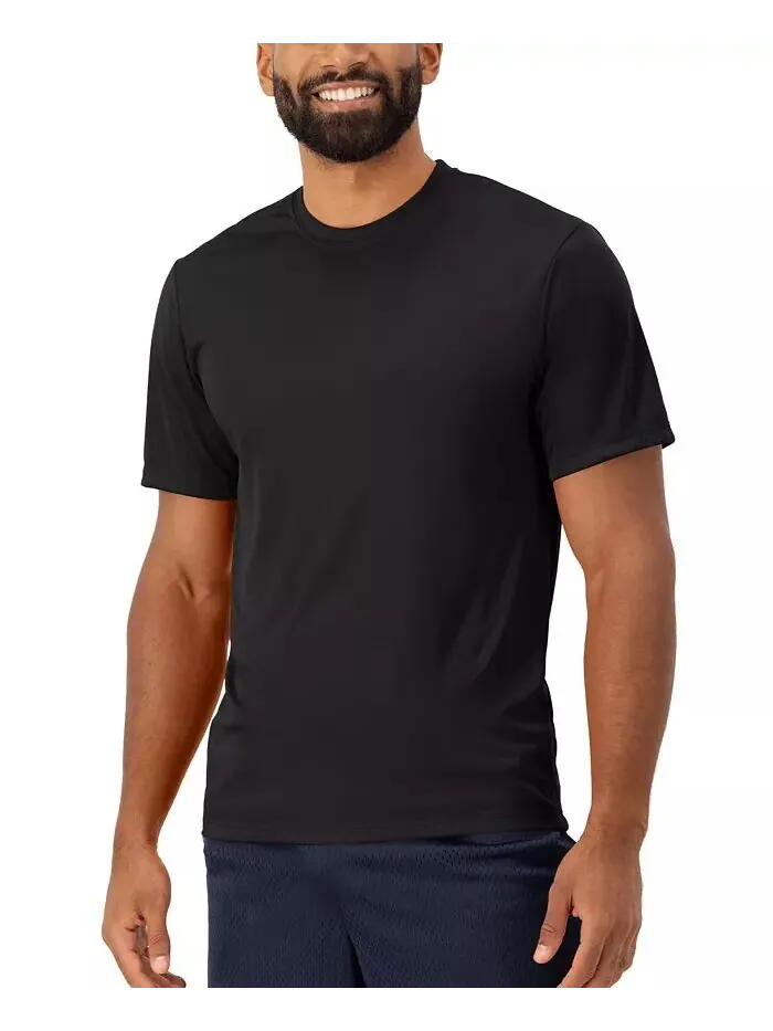 Мужская футболка Sport Cool DRI Performance, 2 шт Hanes — изображение 3 из 5, черный