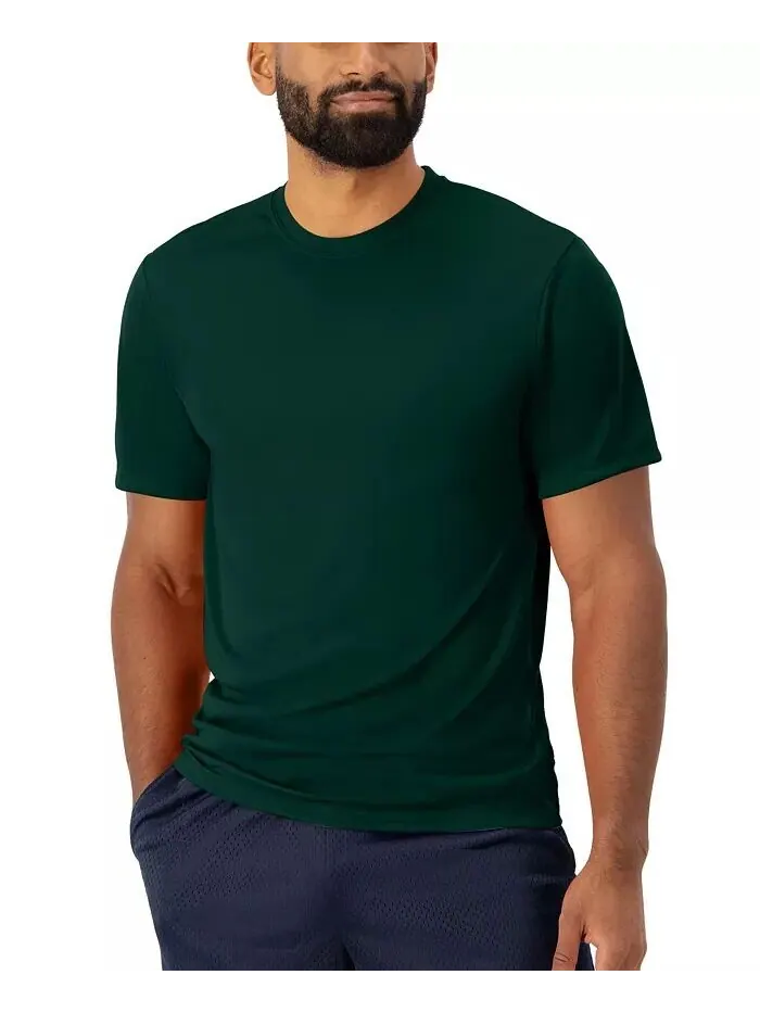 Мужская футболка Sport Cool DRI Performance, 2 шт Hanes — изображение 3 из 10, зеленый