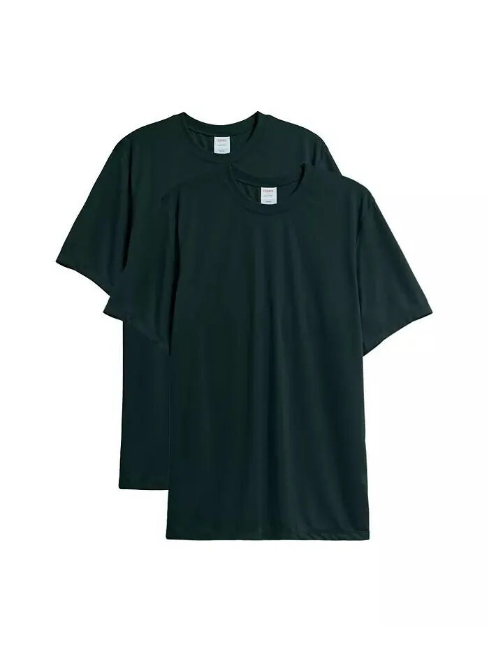 Мужская футболка Sport Cool DRI Performance, 2 шт Hanes — изображение 4 из 10, зеленый
