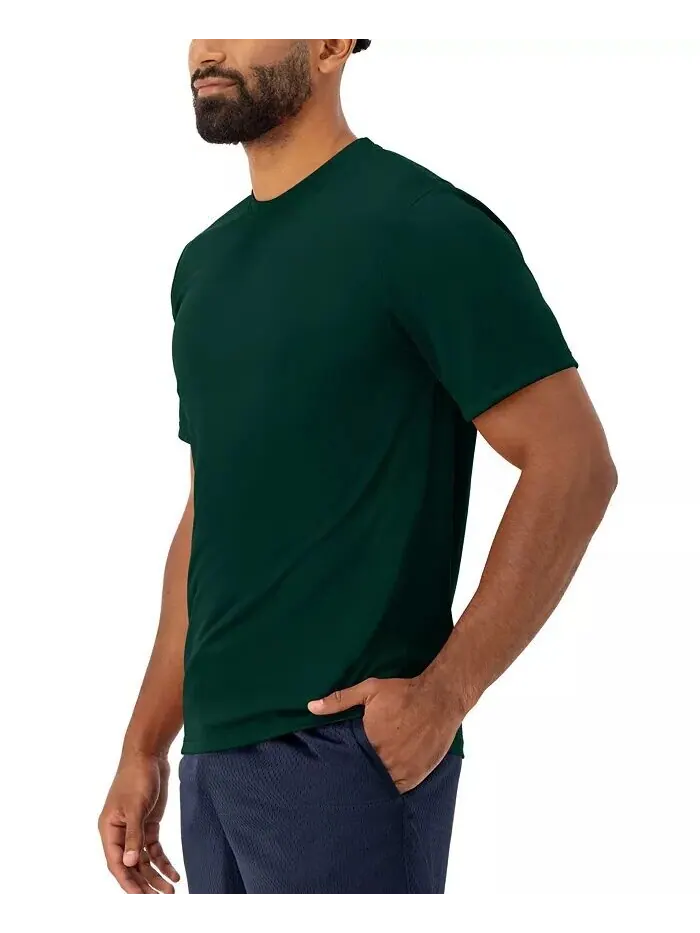 Мужская футболка Sport Cool DRI Performance, 2 шт Hanes — изображение 5 из 10, зеленый