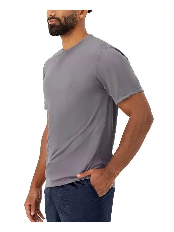 Мужская футболка Sport Cool DRI Performance, 2 шт Hanes — изображение 5 из 5, серый
