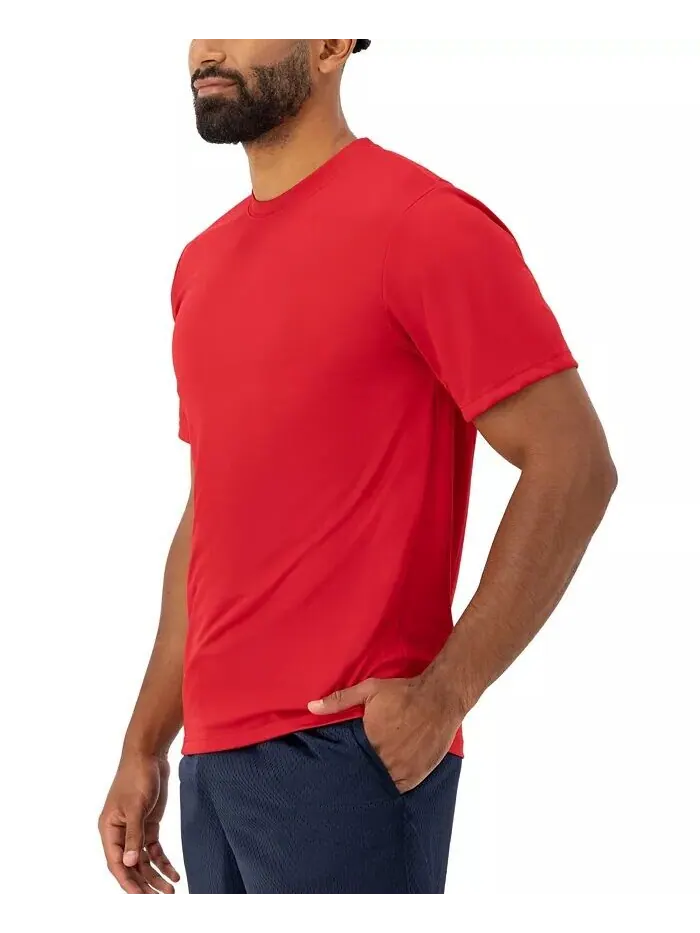 Мужская футболка Sport Cool DRI Performance, 2 шт Hanes — изображение 5 из 5, красный