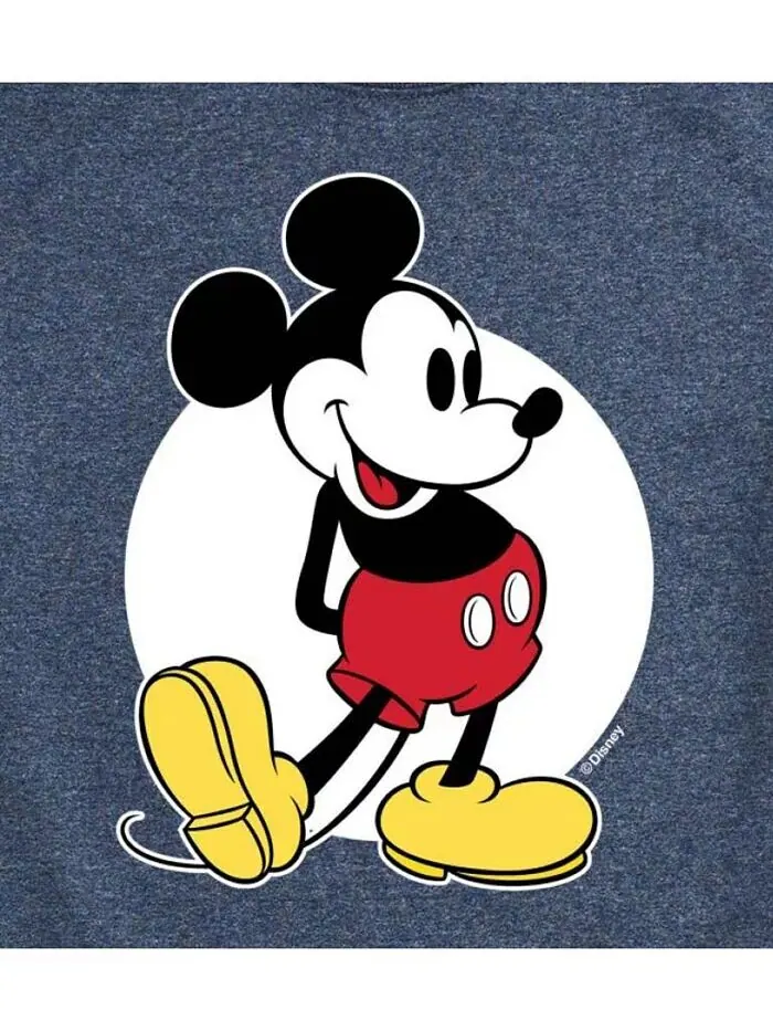 Классическая мужская футболка с коротким рукавом Hybrid Apparel Mickey AIRWAVES — изображение 5 из 12, темно-серый