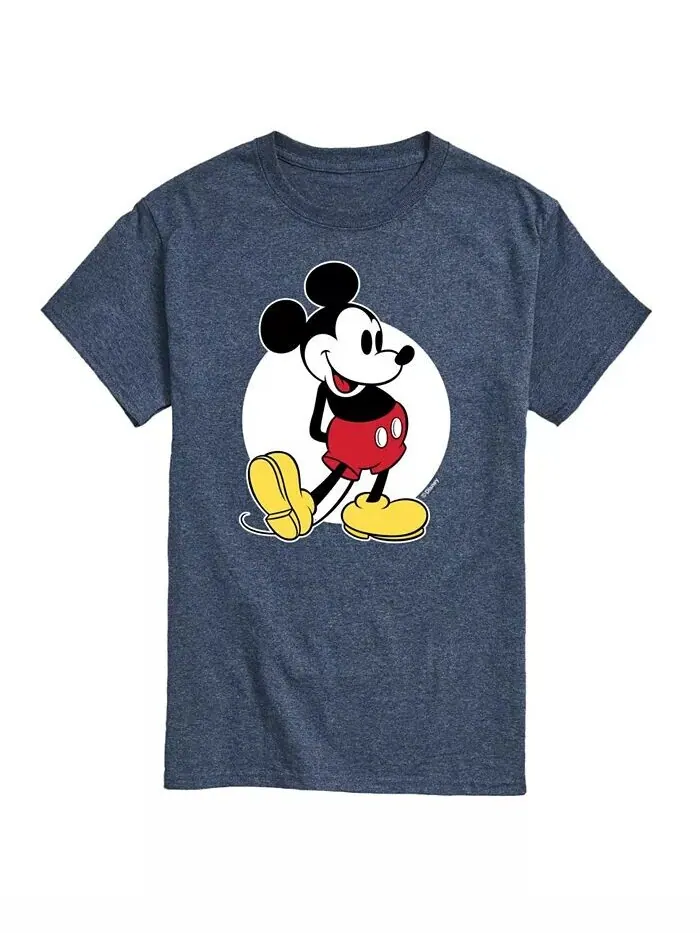 Классическая мужская футболка с коротким рукавом Hybrid Apparel Mickey AIRWAVES — изображение 6 из 12, темно-серый