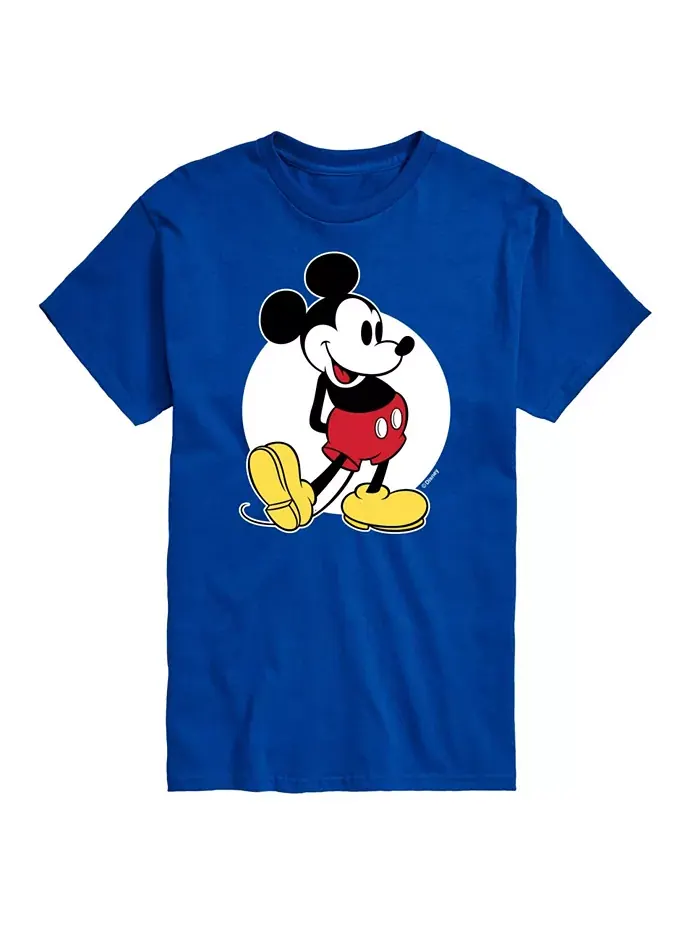Футболка мужская с коротким рукавом Hybrid Apparel Classic Mickey AIRWAVES — изображение 11 из 11, серый