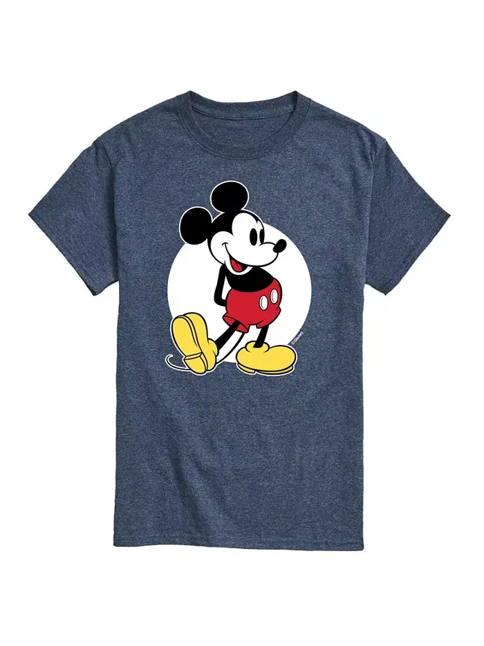 Футболка мужская с коротким рукавом Hybrid Apparel Classic Mickey AIRWAVES — изображение 6 из 12, синий