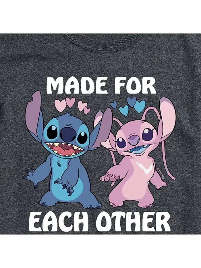 Мужская футболка с коротким рукавом Lilo and Stitch AIRWAVES — изображение 3 из 3, серый