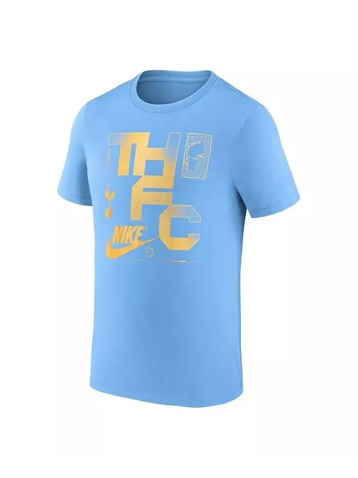 Мужская синяя футболка Tottenham Hotspur Futura Nike — изображение 2 из 3