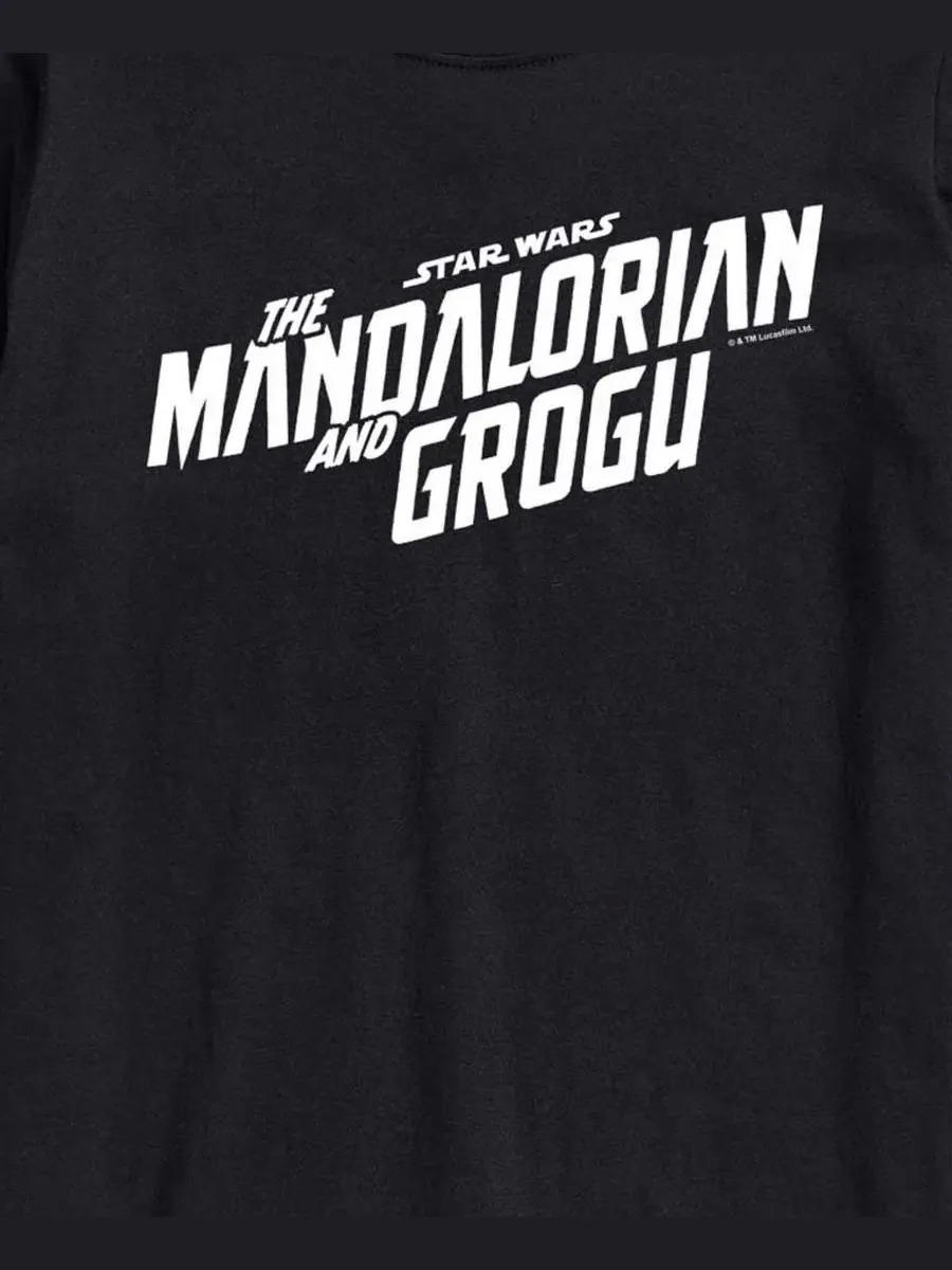 Футболка с длинным рукавом The Mandalorian and Grogu Movie Graphic AIRWAVES — изображение 3 из 3, черный