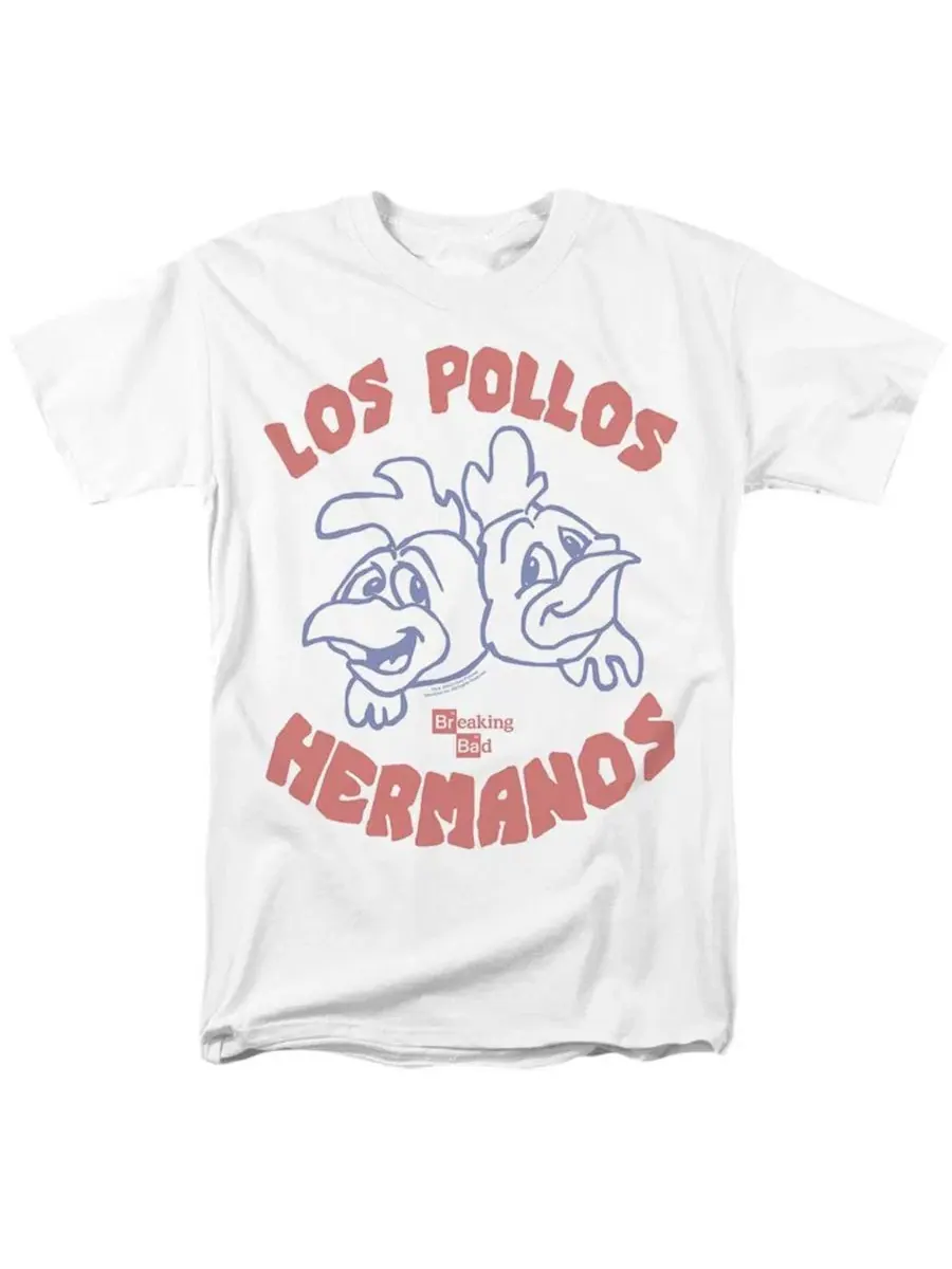 Футболка с принтом Los Pollos Breaking Bad — белый