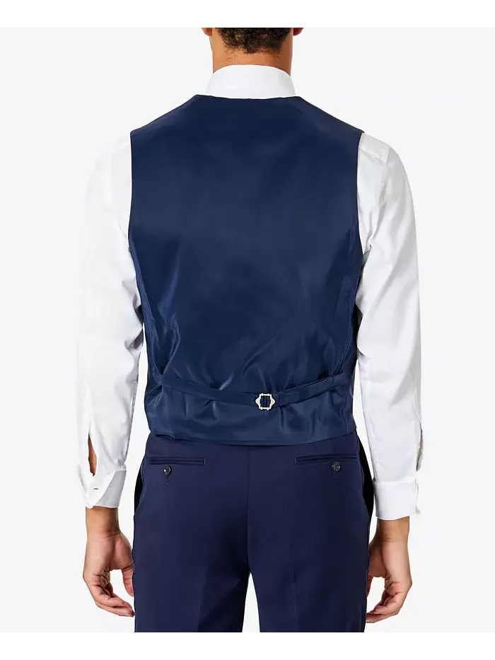 Мужской современный жилет-смокинг Modern-Fit Flex Stretch с эластичной тканью Tommy Hilfiger — изображение 2 из 2