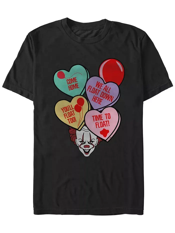Мужская футболка с коротким рукавом Pennywise Candy Corn Hearts Fifth Sun — изображение 1 из 3, черный