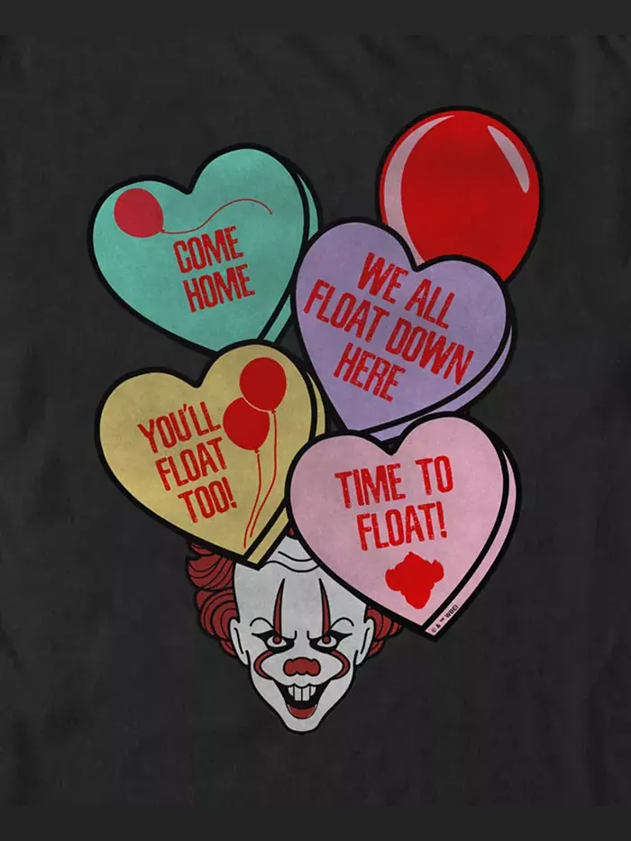 Мужская футболка с коротким рукавом Pennywise Candy Corn Hearts Fifth Sun — изображение 3 из 3, черный