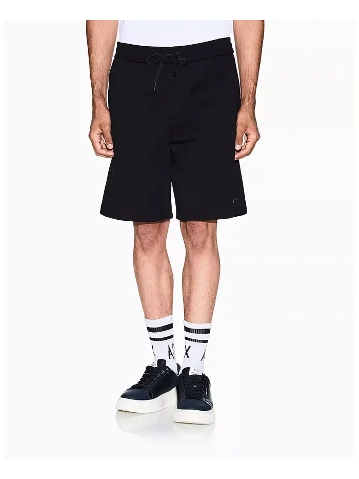Мужские шорты Milan NY Fleece A|X Armani Exchange — изображение 4 из 5, черный
