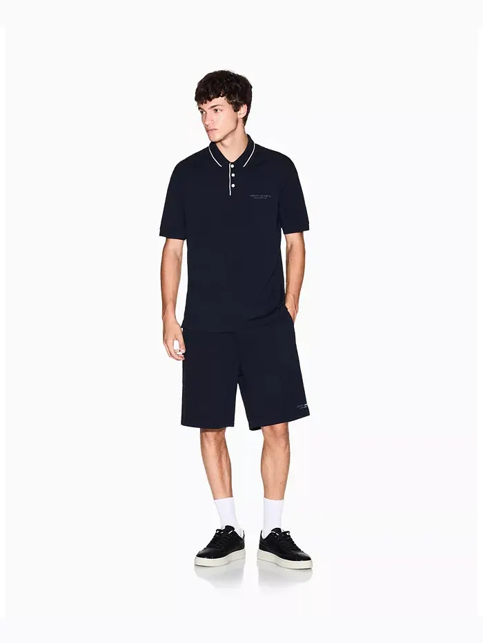 Мужские шорты Milan NY Fleece A|X Armani Exchange — изображение 2 из 5, синий