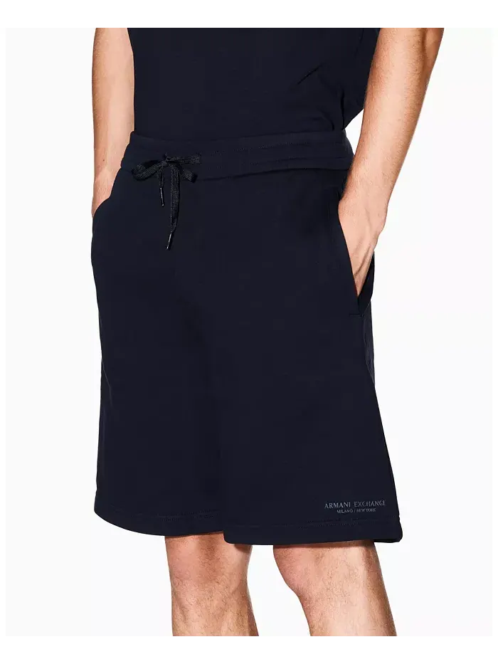 Мужские шорты Milan NY Fleece A|X Armani Exchange — изображение 3 из 5, синий