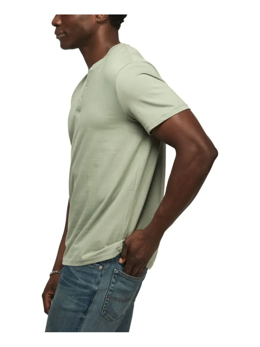 Футболка-поло с коротким рукавом Supima Cotton Henley Lucky Brand — изображение 2 из 4, кувшинка