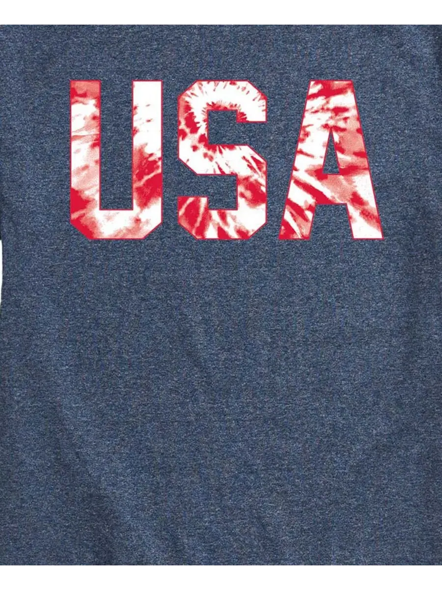Футболка мужская с коротким рукавом Tie Dye USA AIRWAVES — изображение 3 из 3, синий