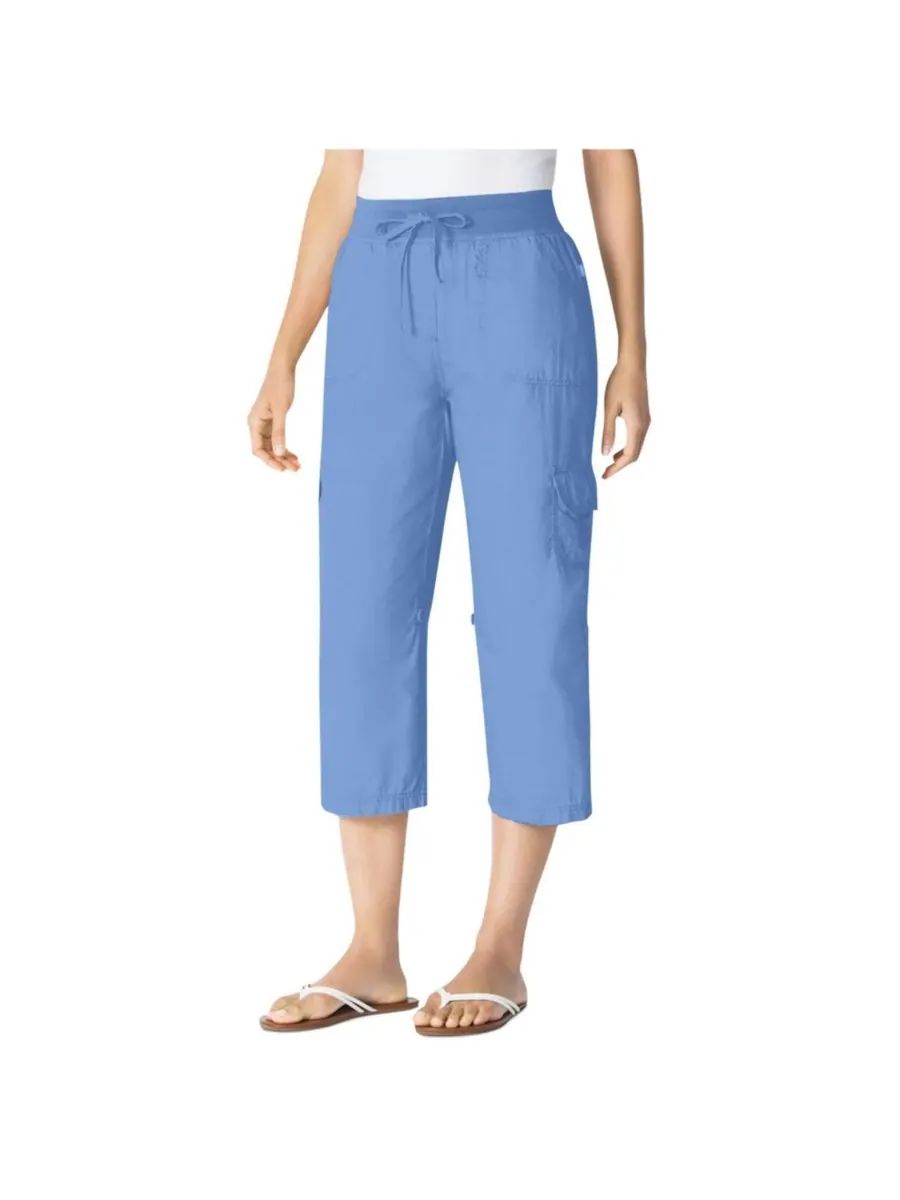 Женские брюки-капри/бермуды Within Convertible Length Cargo Woman Within — изображение 1 из 3, синий