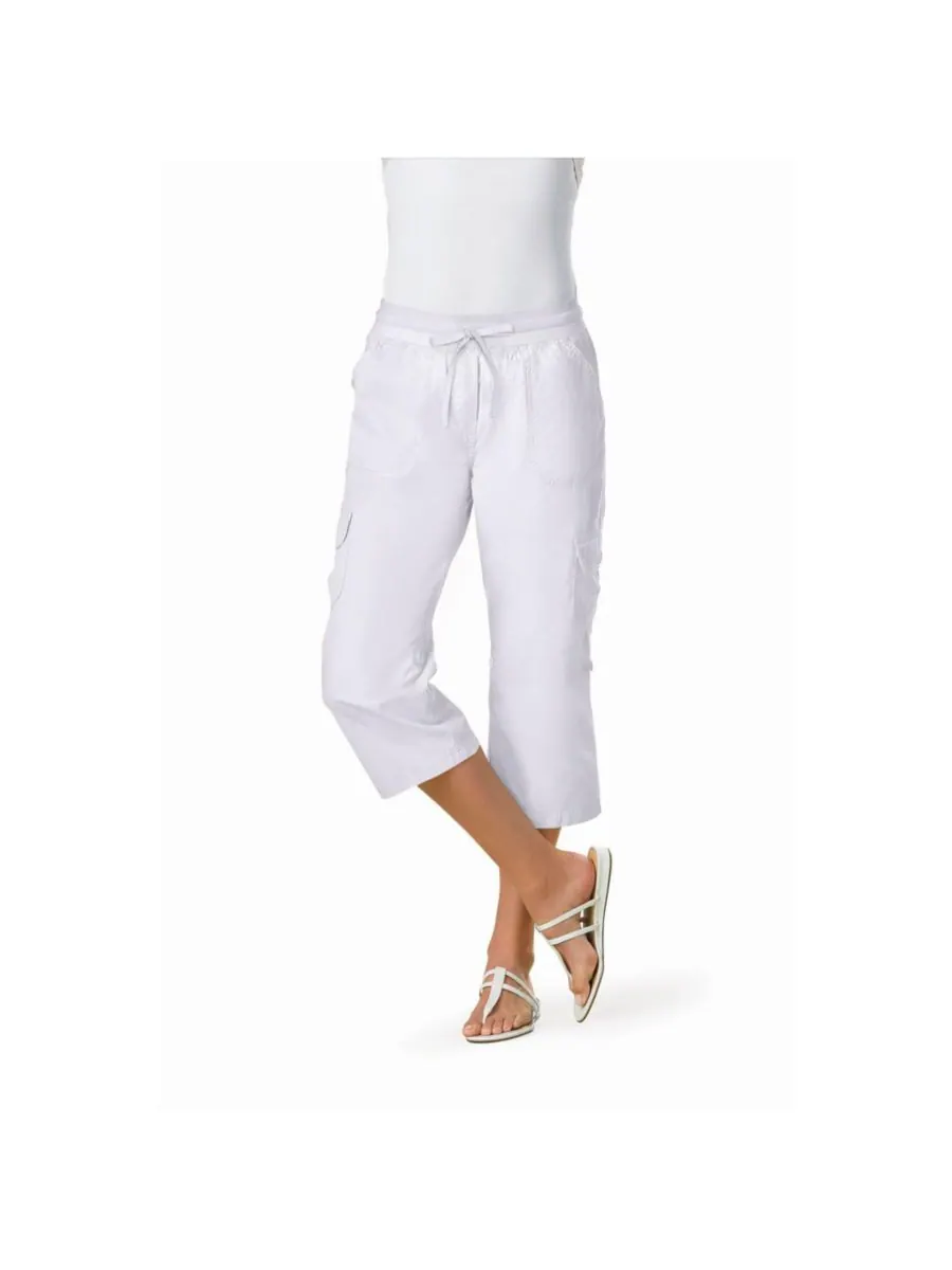 Женские брюки-капри/бермуды Within Convertible Length Cargo Woman Within — изображение 1 из 3, белый