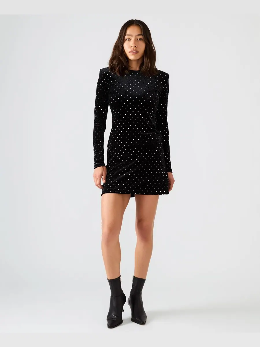 Женская мини-юбка А-силуэта Cindi Steve Madden — изображение 1 из 6, черный
