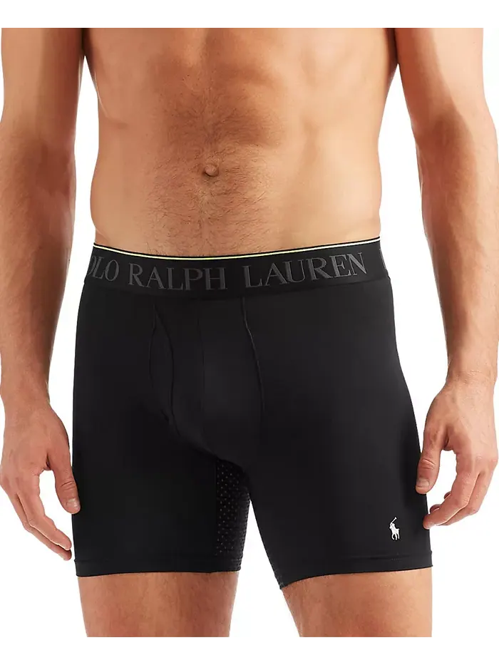 Мужские боксеры Flex Performance Air, 3 шт Polo Ralph Lauren — изображение 2 из 4, черный