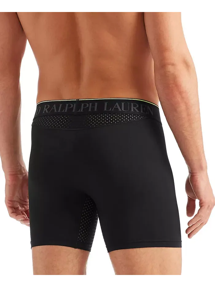 Мужские боксеры Flex Performance Air, 3 шт Polo Ralph Lauren — изображение 3 из 4, черный