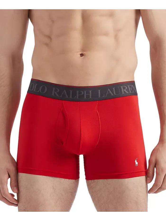 Мужские боксеры Flex Performance Air, 3 шт Polo Ralph Lauren — изображение 2 из 8, серый