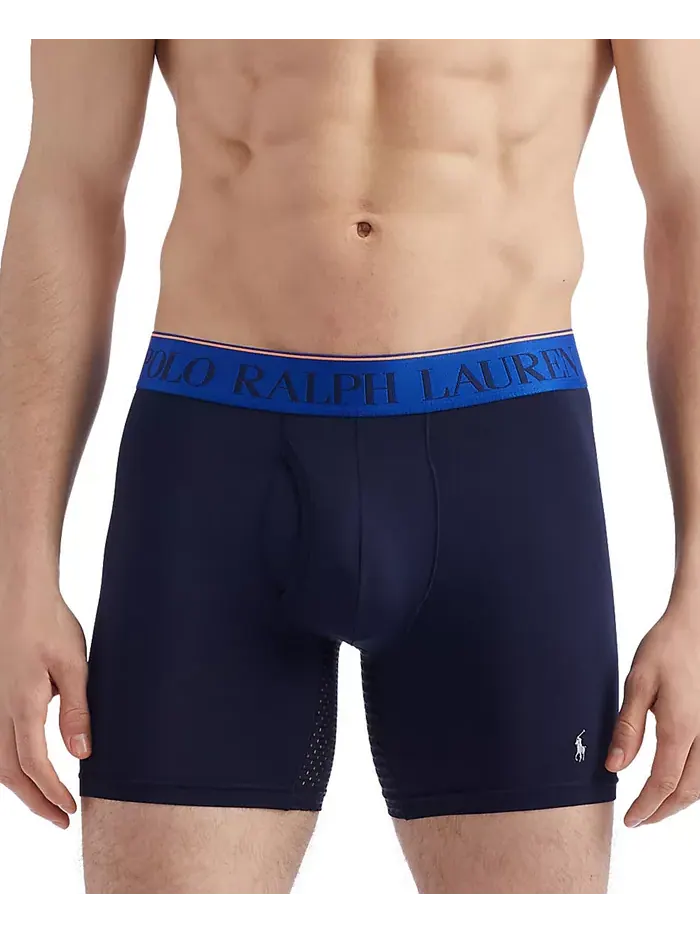 Мужские боксеры Flex Performance Air, 3 шт Polo Ralph Lauren — изображение 2 из 7, синий